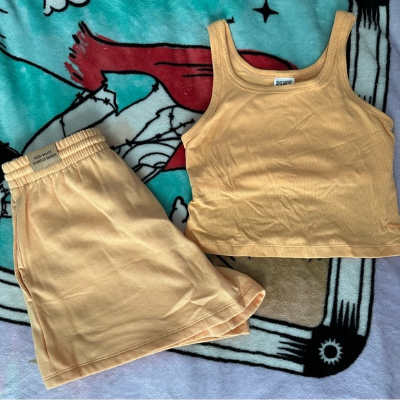 PINK Victoria's Secret Pants - Tank top and high waist Campus shorts from Pink